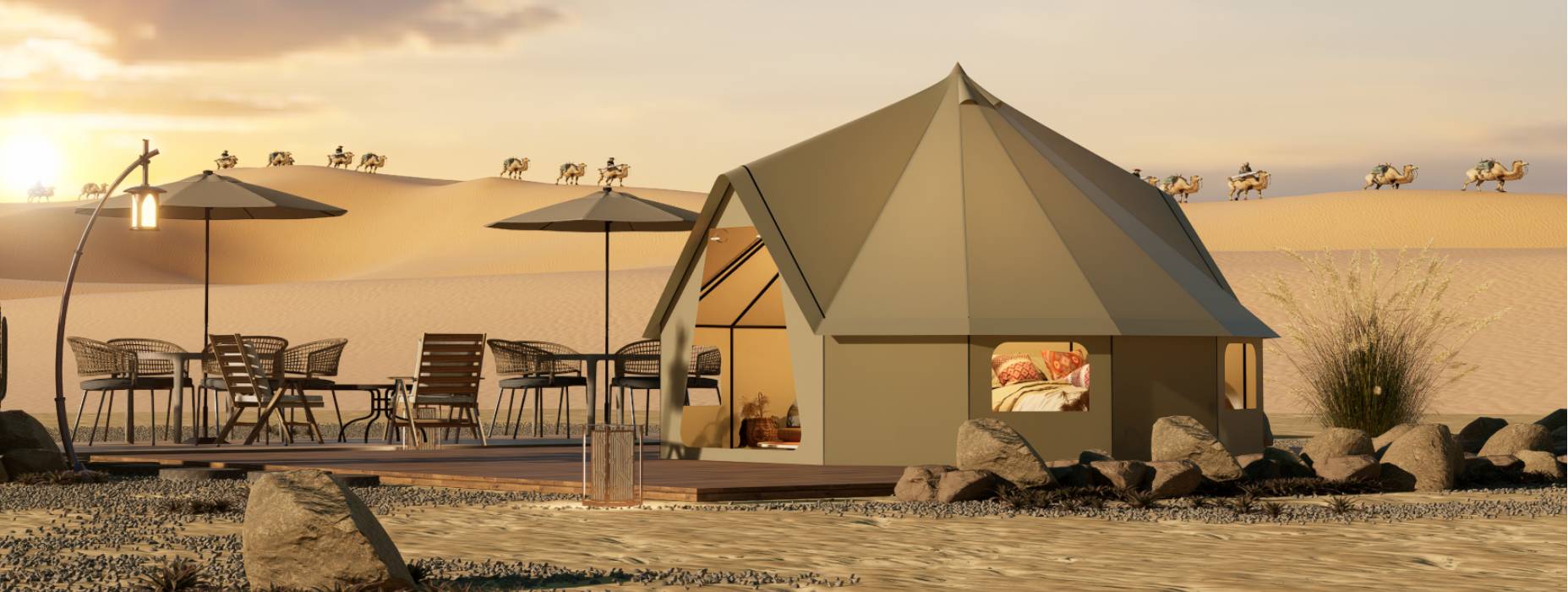 河曲县露营酒店帐篷产品